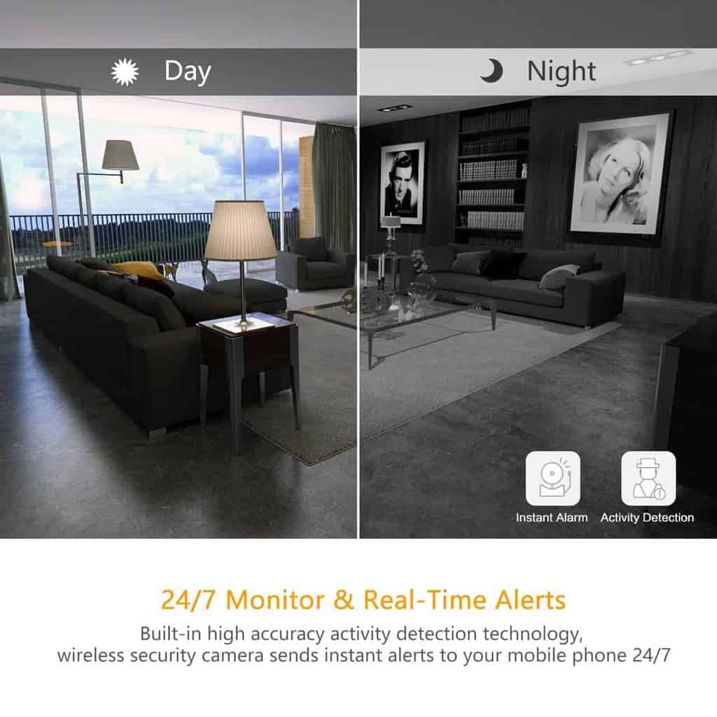 זוג מצלמות אבטחה ביתית YI Home Camera 720P – תמונה 4