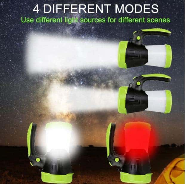 פנס LED לקמפינג בעל ידית – תמונה 3