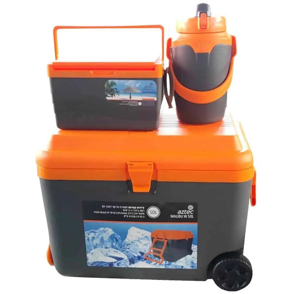 קופון סט צידניות קשיחות דגם Malibu מבית Aztec