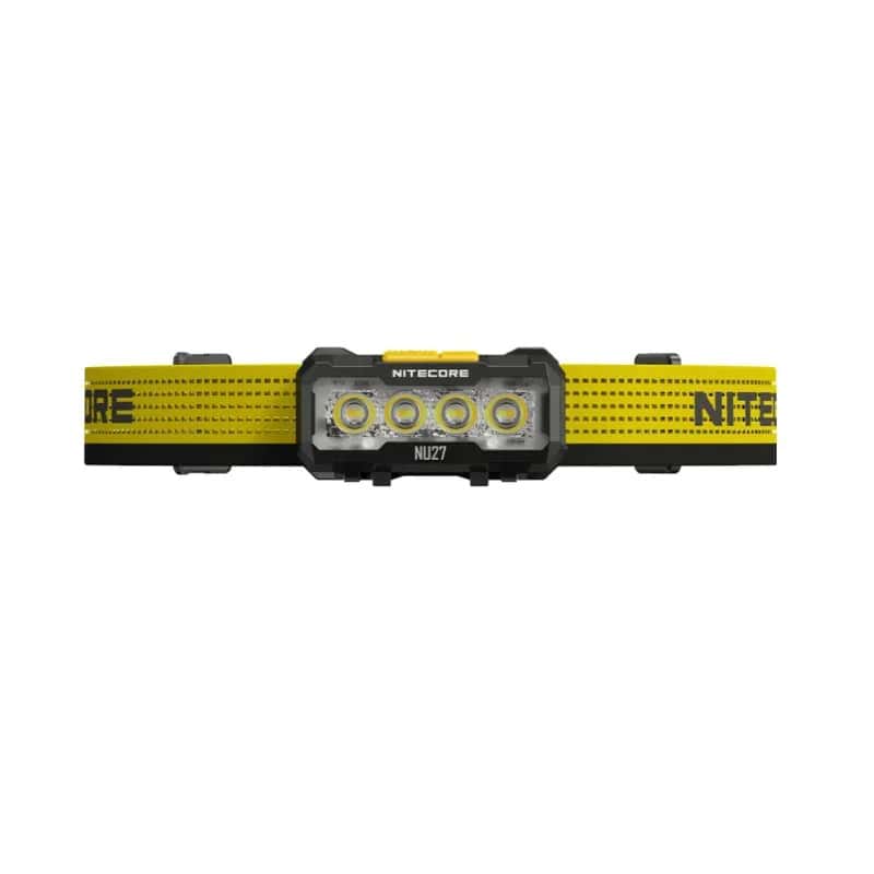פנס ראש Nitecore NU27 - פנס מקצועי עם טכנולוגיית תאורה מתקדמת לכל תנאי שטח – תמונה 3