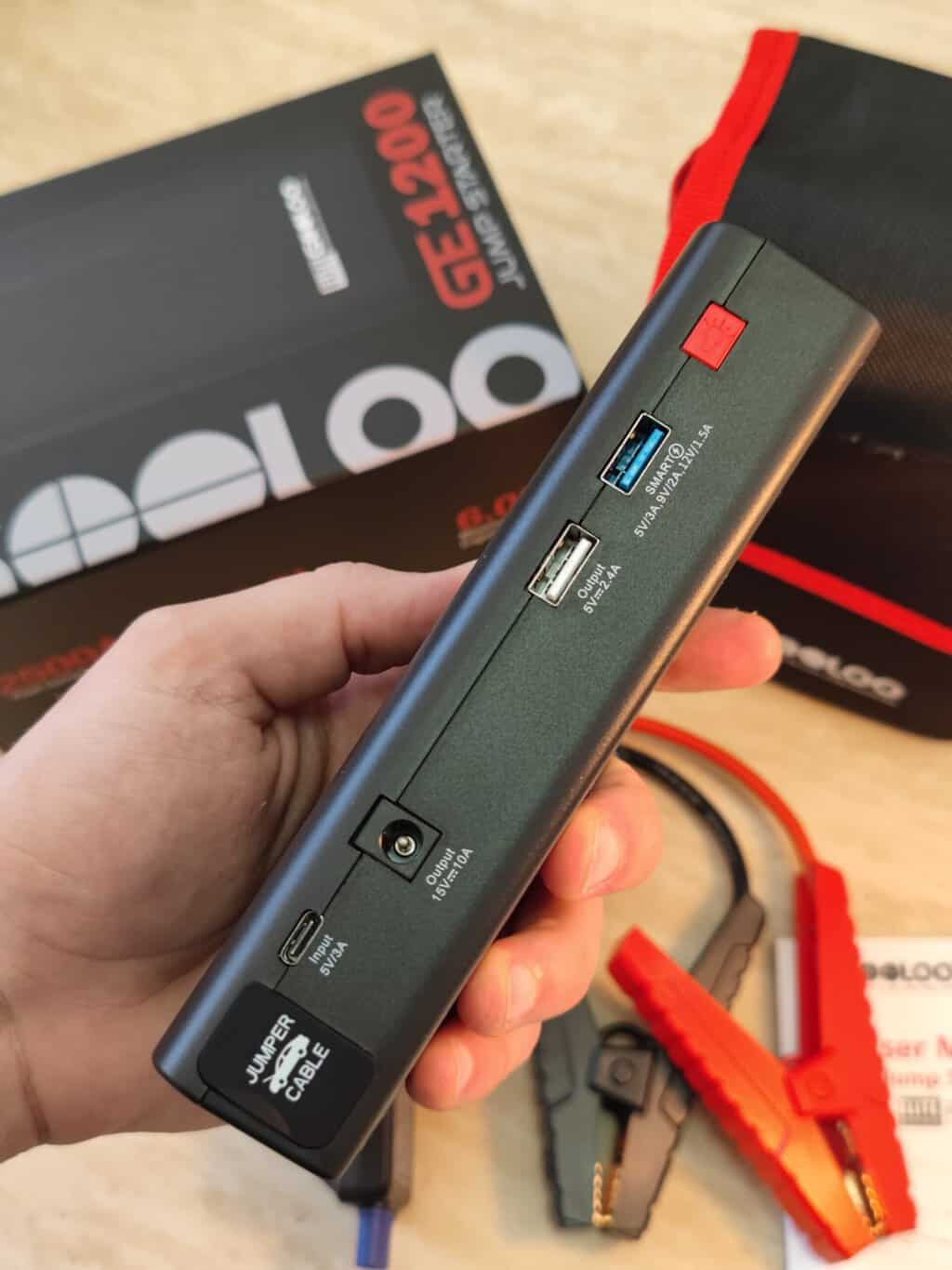 בוסטר התנעה GOOLOO GE1200 – תמונה 2
